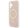 Guess GUHMP16SH4STP iPhone 16 6.1 różowy/pink hardcase IML 4G MagSafe
